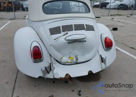 1972 Volkswagen Beetle из США, поврежденный, VIN 1522013731